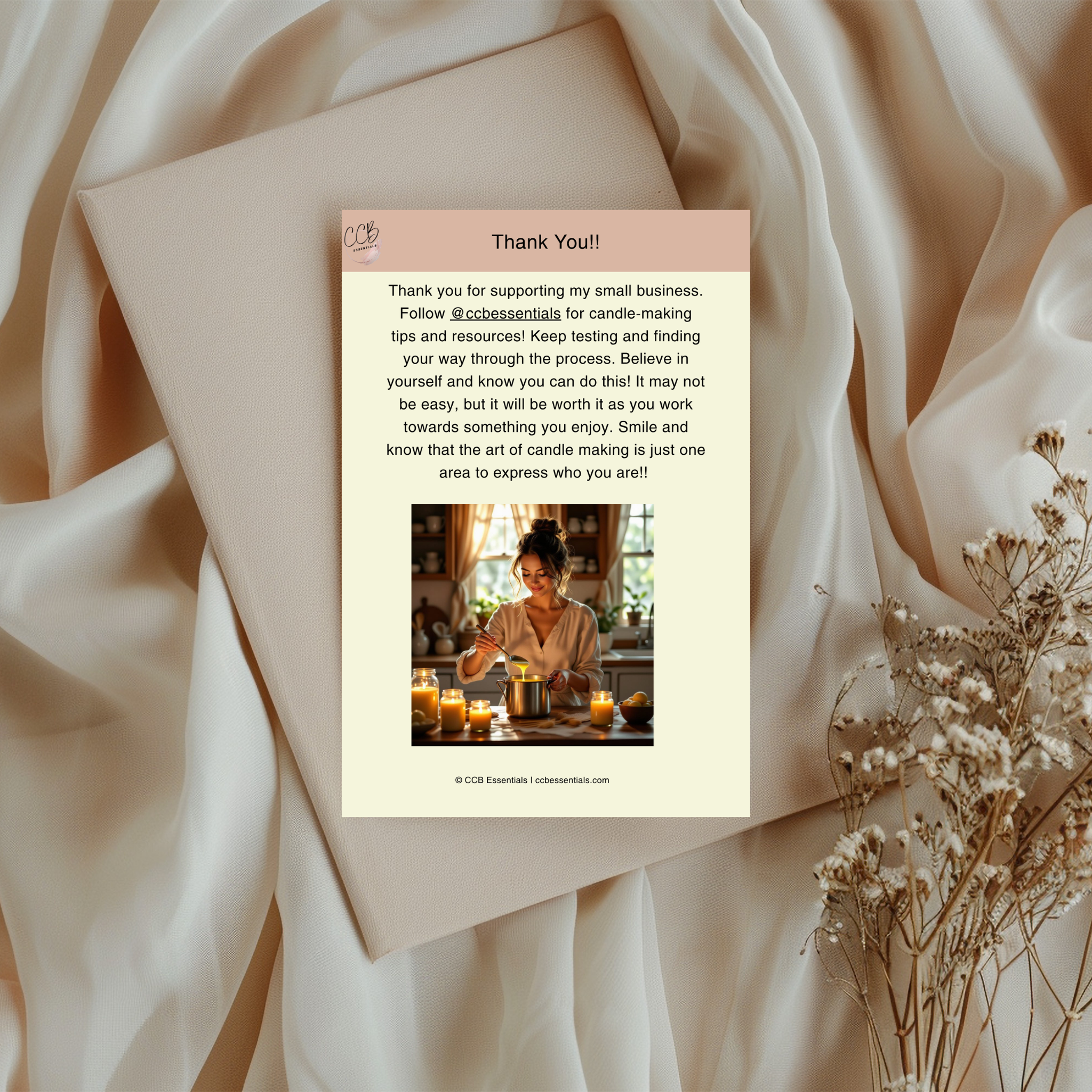 Candle Recipe & Testing Journal | Printable Candle Maker’s Log