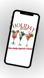 Sassy Holiday Cocktail Wallpaper Pack (10 Designs)