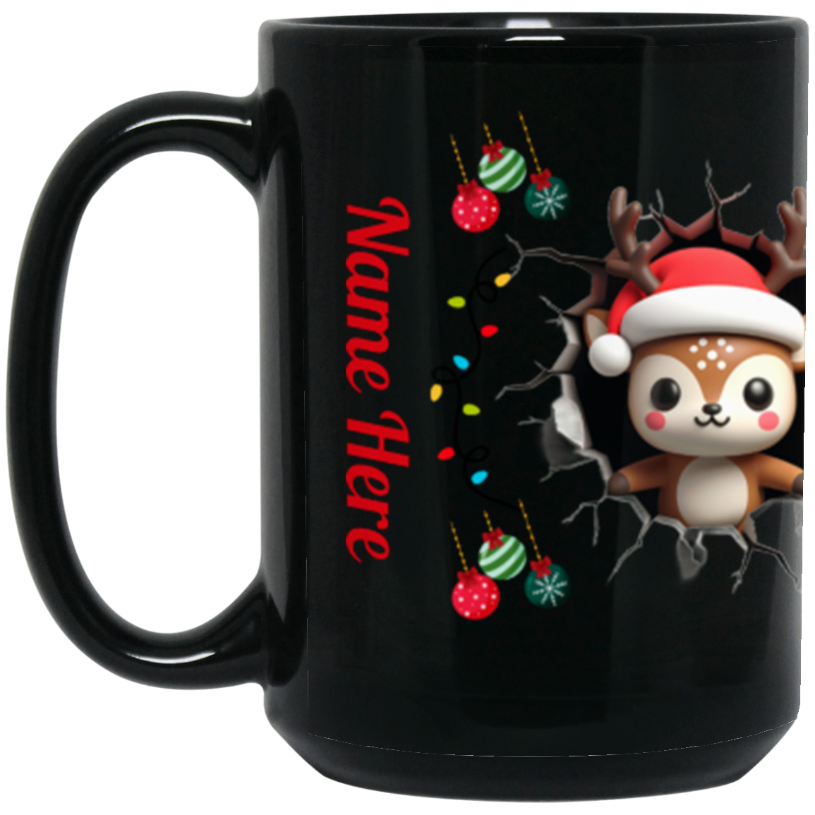 Personalized Christmas Mug