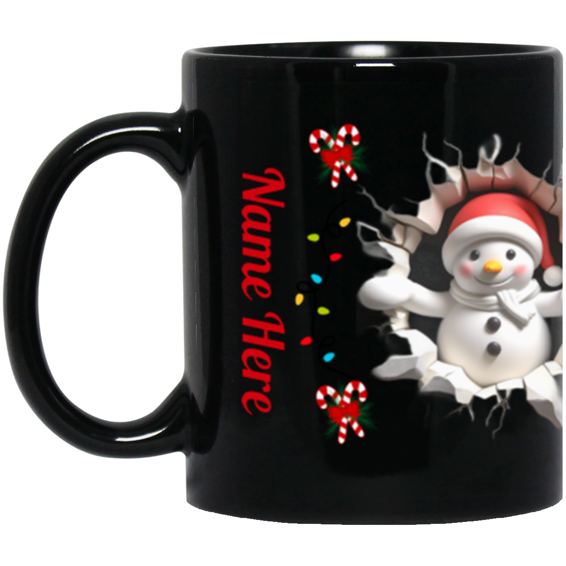 Personalized Christmas Mug