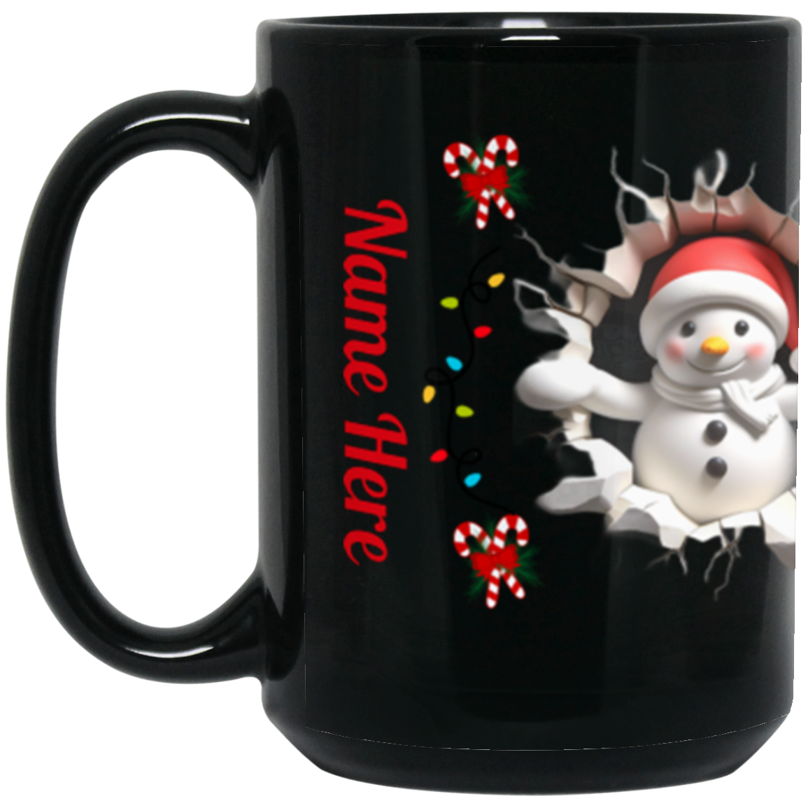 Personalized Christmas Mug