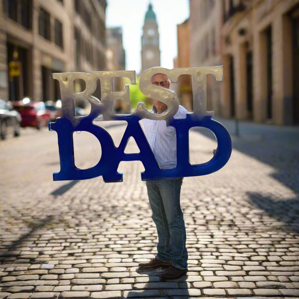 Best Dad Sign