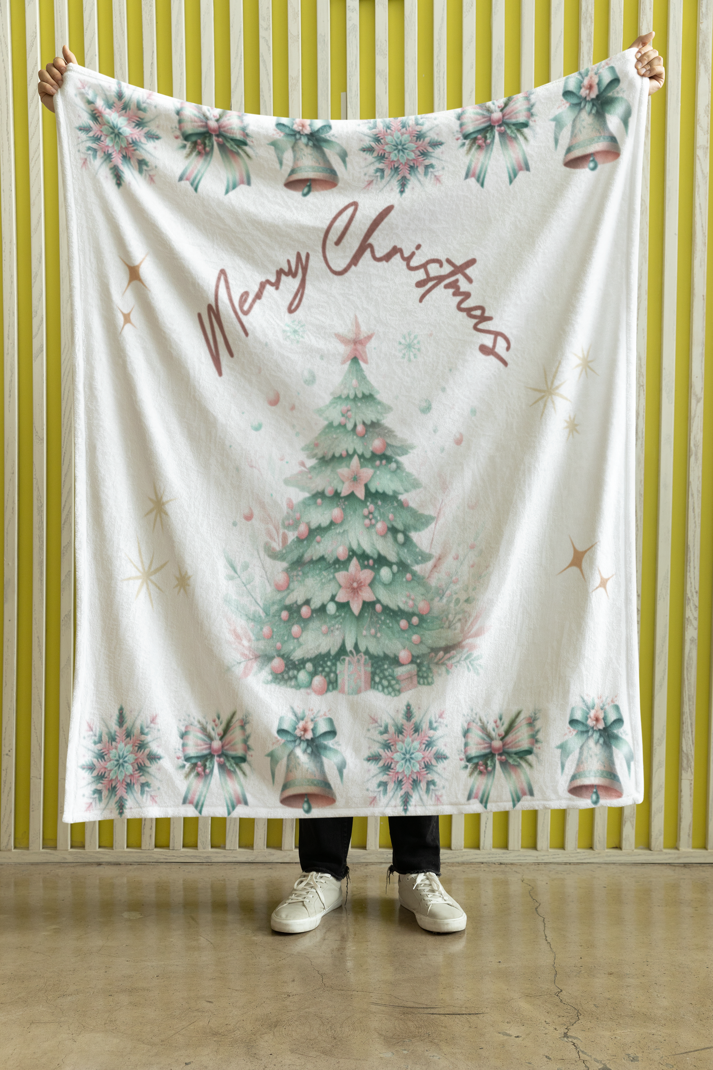 Merry Christmas | Fleece Blanket - 30x40