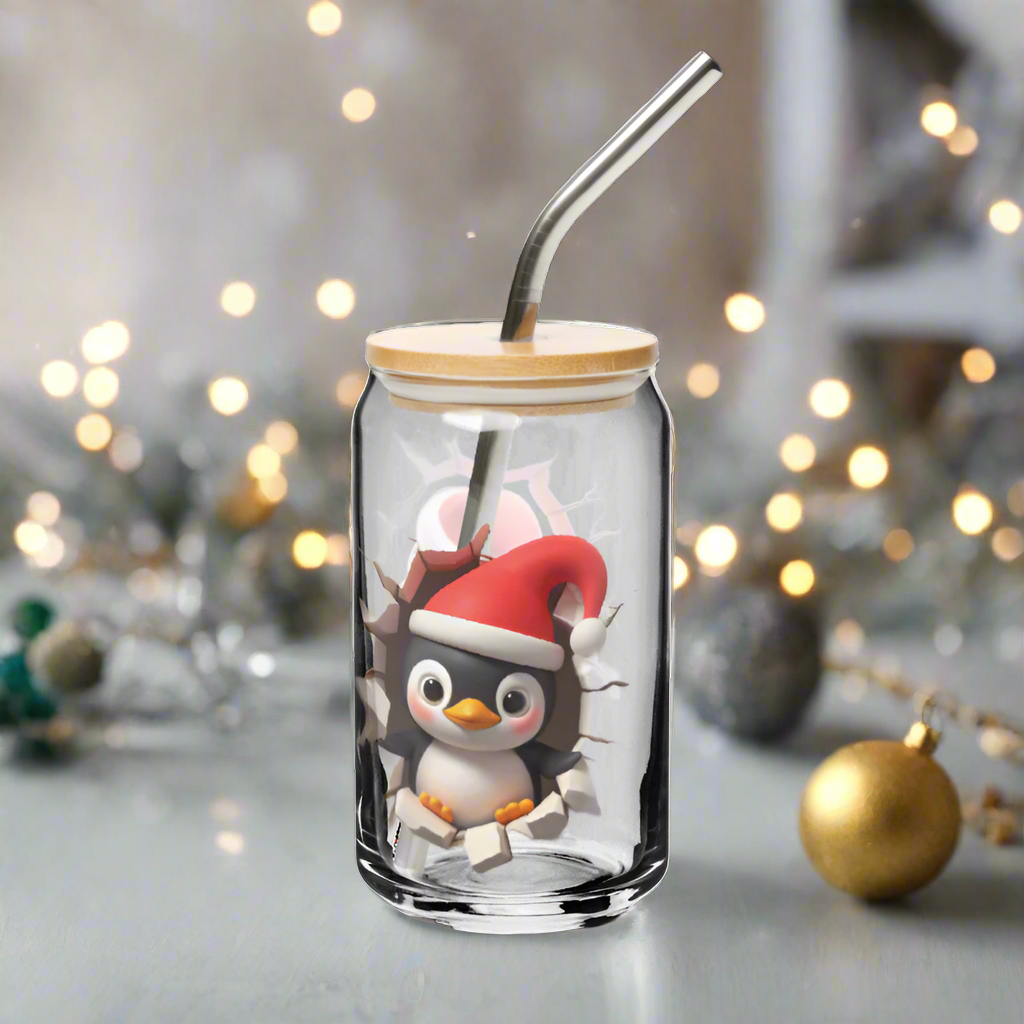 Penguin Christmas 16oz