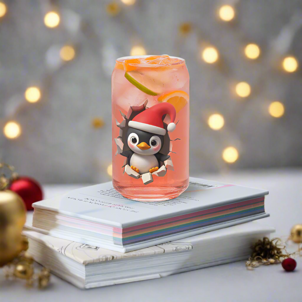 Penguin Christmas 16oz