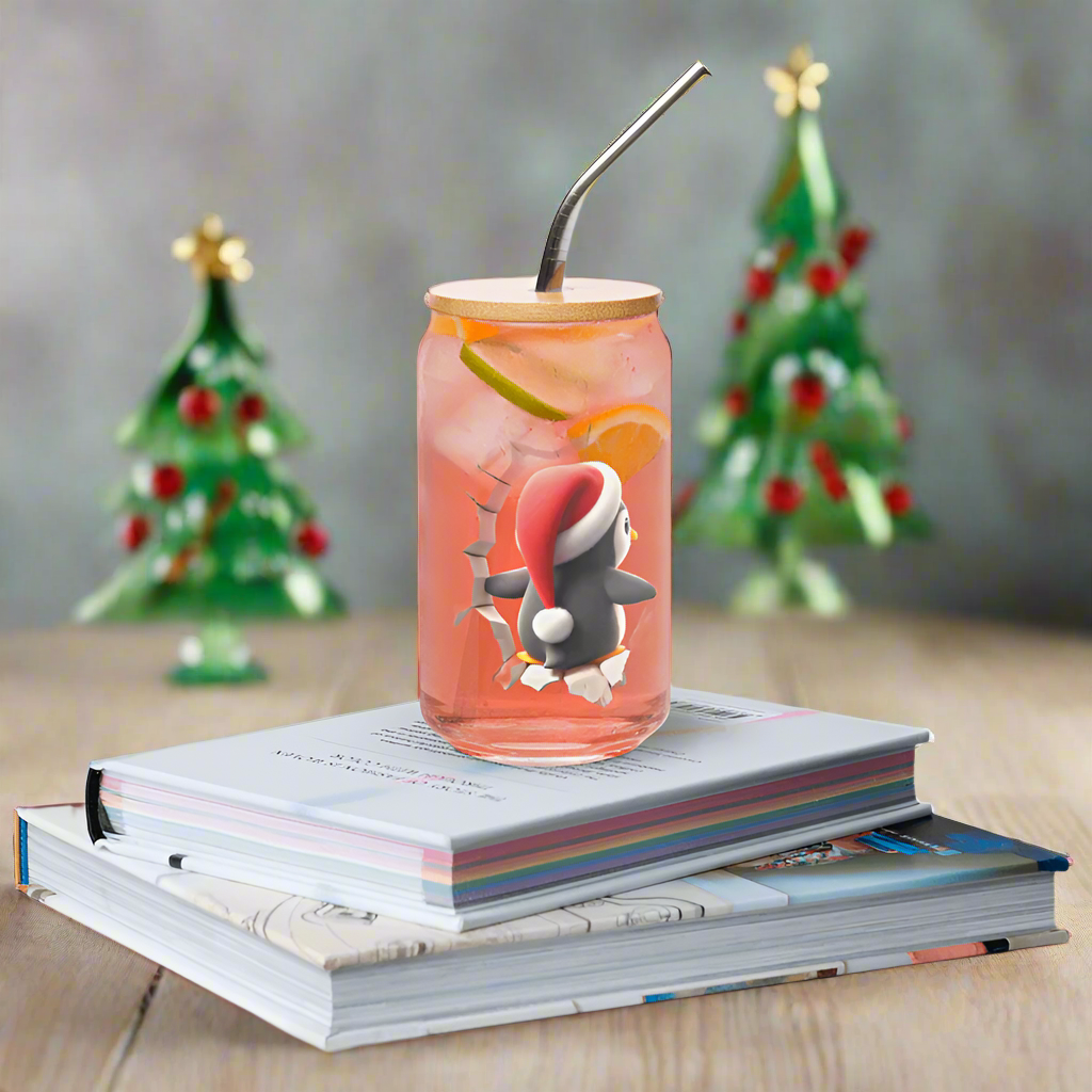 Penguin Christmas 16oz